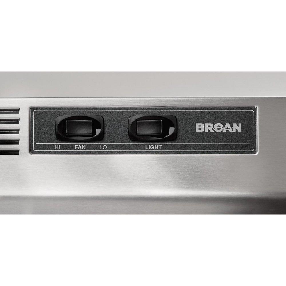 Broan Stainless Steel 30 in. Under Cabinet Range Hood 