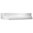 Broan-NuTone Monochromatic White 36 in. Convertible Under Cabinet Range Hood 
