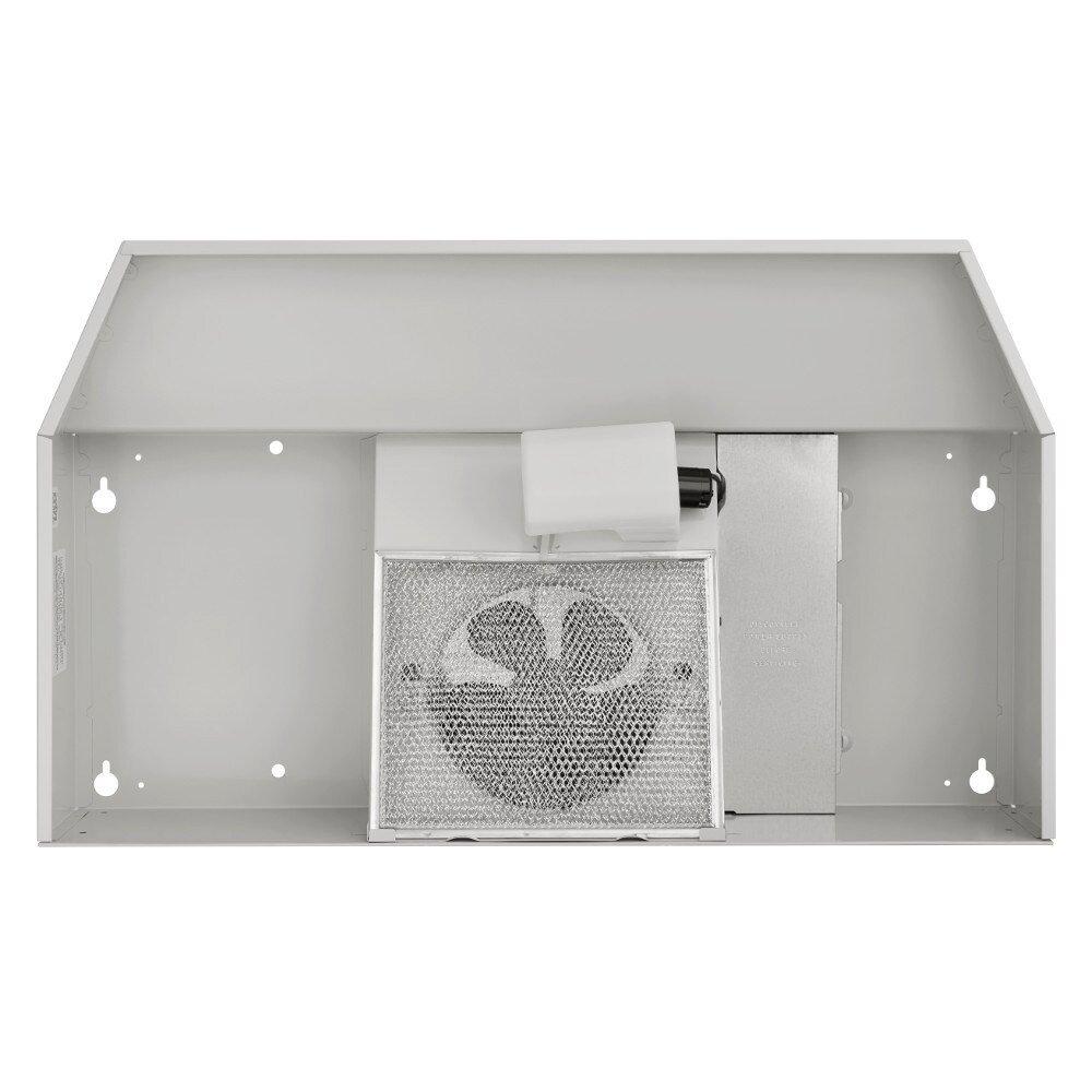 Broan-NuTone Monochromatic White 36 in. Convertible Under Cabinet Range Hood 