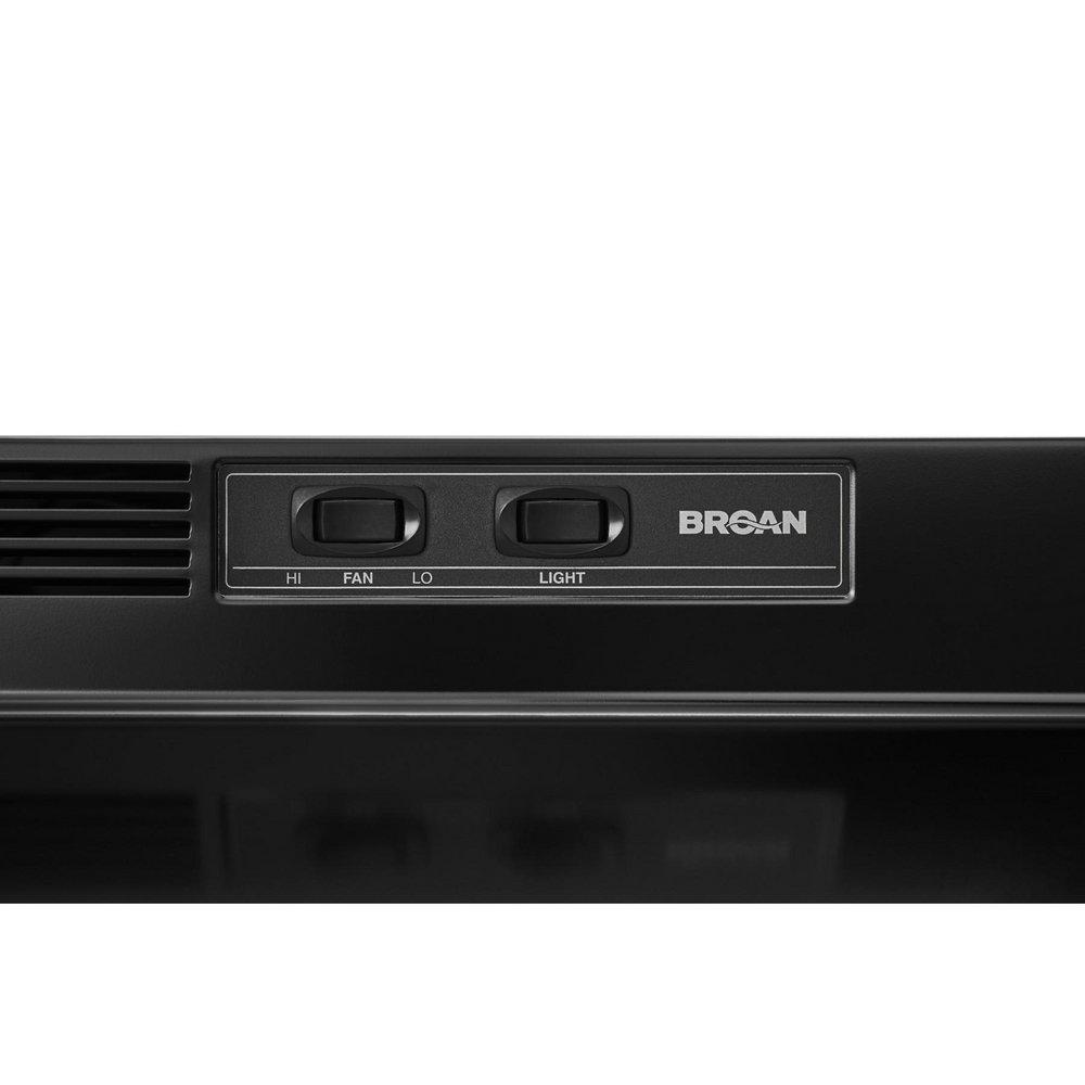 Broan Black 30 in. Under Cabinet Range Hood 