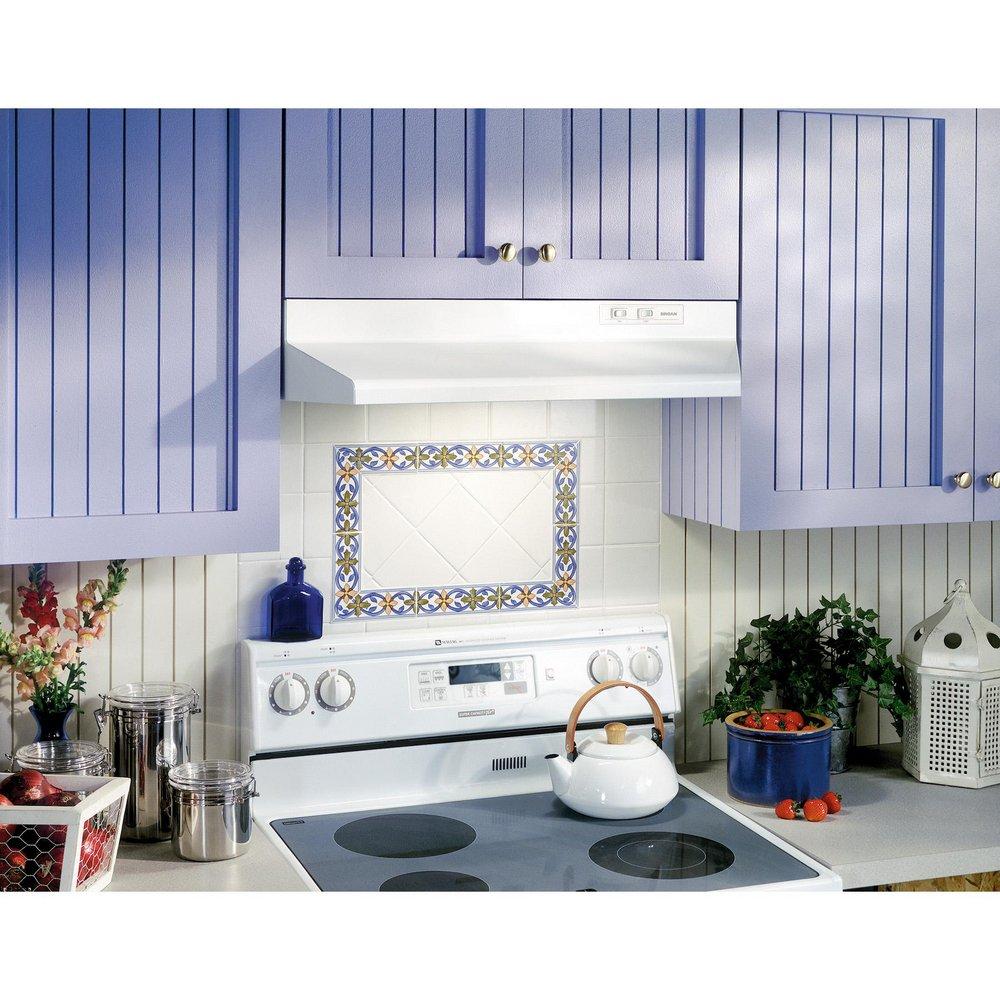 Broan White 30 in. Under Cabinet Range Hood 