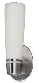 AFX Satin Nickel 14-1/2 in. 18W 1-Light Outdoor Wall Sconce 