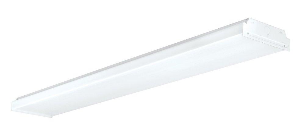 AFX White 4 Light 32W 48 in. Residential T8 Acrylic 