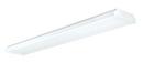 AFX White 4 Light 32W 48 in. Residential T8 Acrylic 