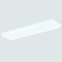 4-Light 32W Floating Cloud T8 Ceiling Fixture in White