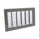 8 X 8 Floor Grill White 