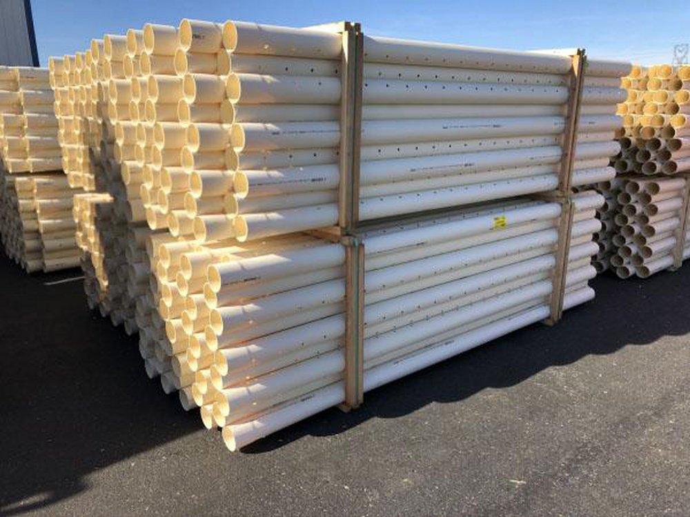 4 in. x 10 ft. SDR 35 Bell End Sewer PVC Drainage Pipe Ferguson