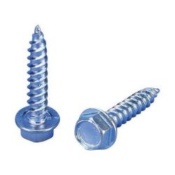 1 in. Electrogalvanized Steel Hex Head Screw