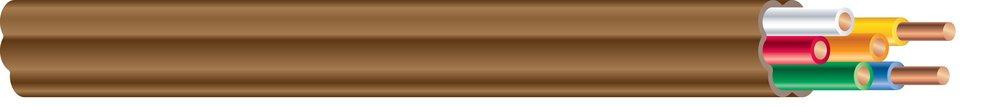 Southwire® Brown 18/06 UL Thermostat Wire Spool Brown 