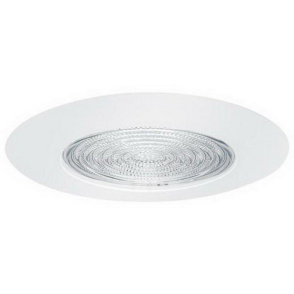 Elite Lighting White 75W Ceiling Mount Shower Trim 
