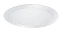 Elite Lighting White 75W Ceiling Mount Stepped Baffle Trim 