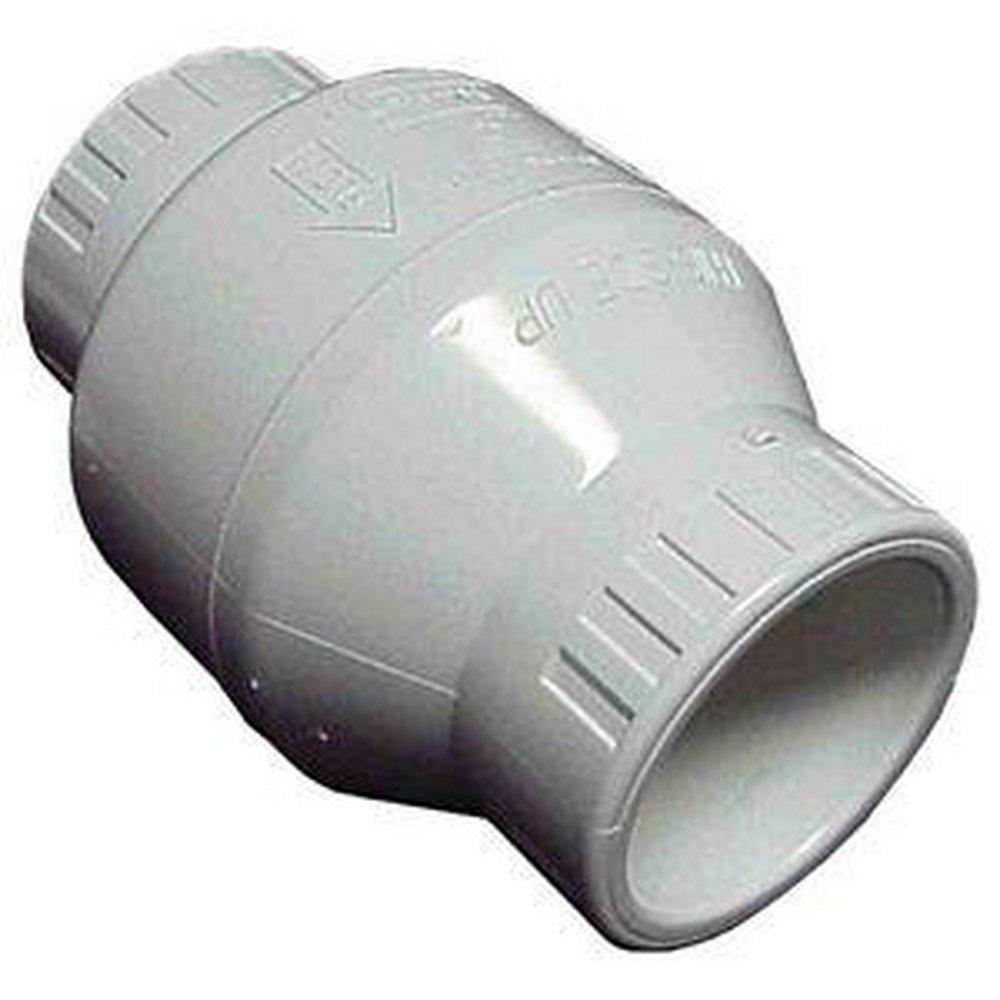 White Plastic Socket Weld Swing Check Valve 