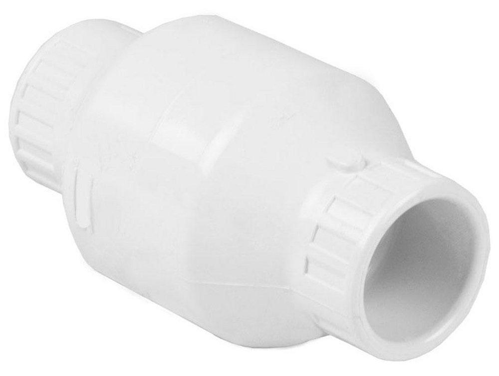 White Plastic Socket Weld Swing Check Valve 