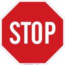 Brady Worldwide Red Reflective Aluminum Traffic Sign in Red and White 
