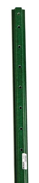 8 ft. U-Channel Sign Post Green Closed Profile