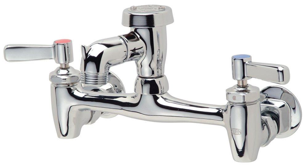 Zurn Polished Chrome 2.2 gpm Service Sink Faucet with Lever Handle 