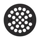 4-1/4 in. Round Stamped Strainer with Screw for D41001 and D41603 Shower Drains in Oil Rubbed Bronze
