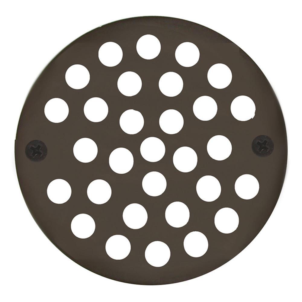 Jones Stephens Oil Rubbed Bronze Round Stamped Strainer 