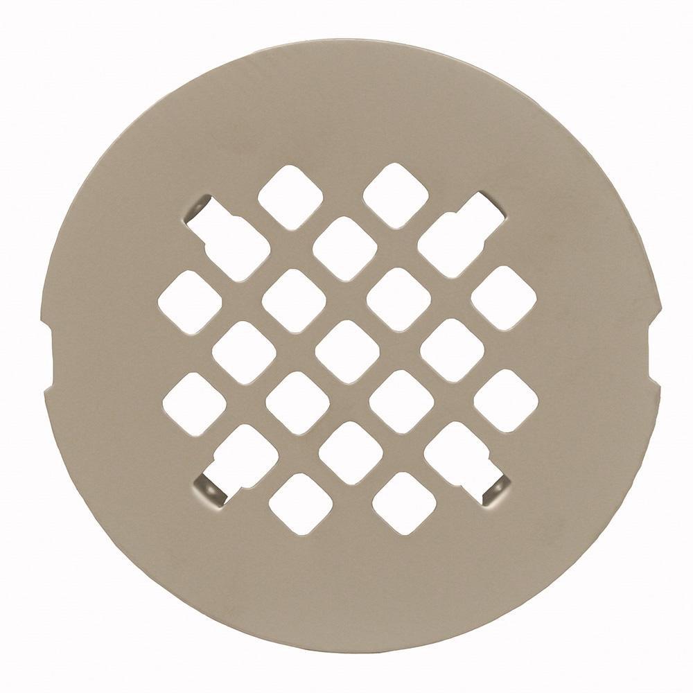 Jones Stephens Brushed Nickel Round Snap-In Strainer 