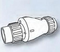 1-1/2 in. Plastic Union Slip Check Valve
