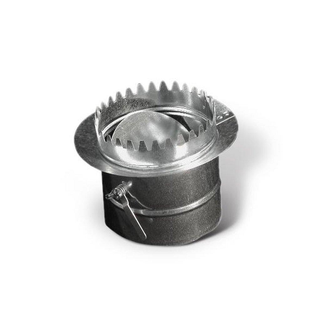 Galvanized Steel Starting Collar in Round Duct 