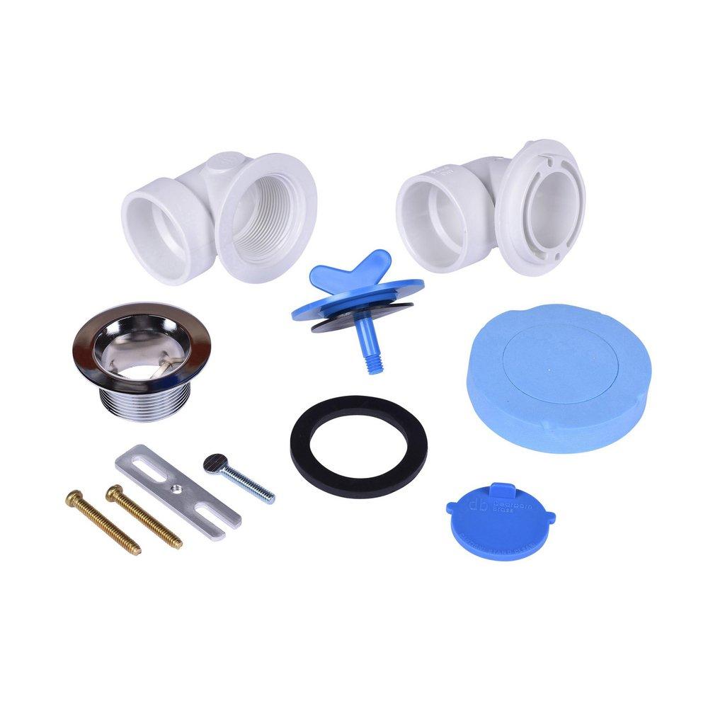 Plastic and Zinc Schedule 40 Waste and Overflow Drain 