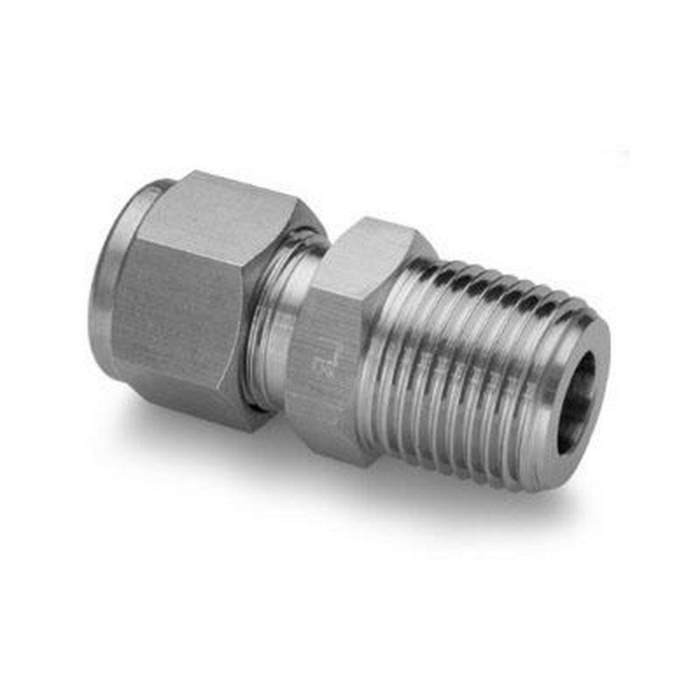 Ham-Let Valves & Fittings MNPT Reducing 316 Stainless Steel Compression Connector 