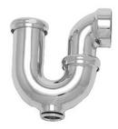 PROFLO&reg; Chrome Cast Brass Sink Trap 