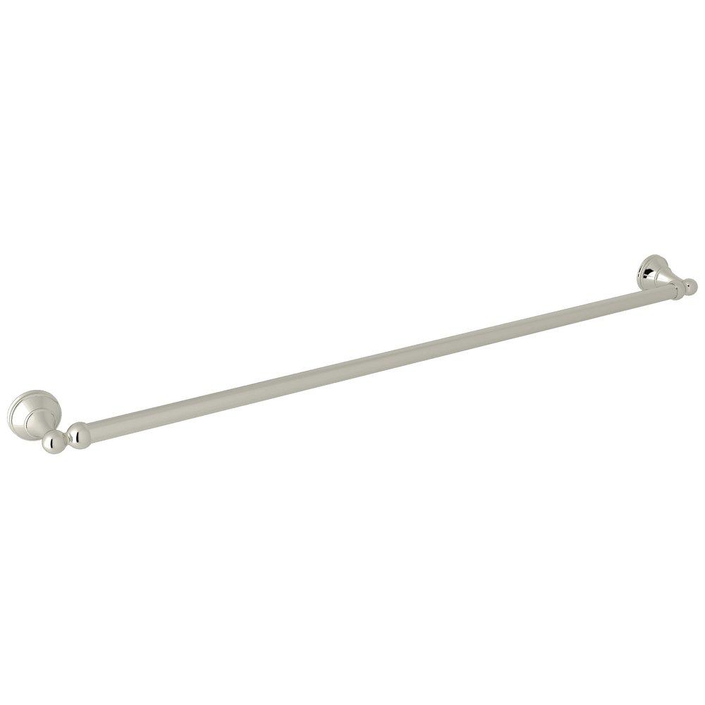 Perrin & Rowe Polished Nickel 32 in. Towel Bar 