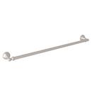 Perrin & Rowe Satin Nickel 25-1/2 Single Towel Bar *GEORGI SN 