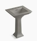 24-1/2 x 20-1/2 in. Rectangular Pedestal Sink and Base in Cashmere