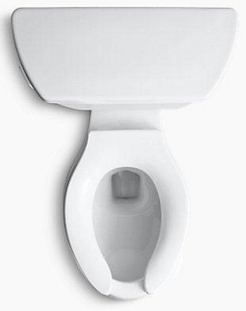 KOHLER White 1 gpf Elongated Two Piece Toilet 