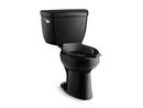 1.1 gpf Elongated  Two Piece Toilet in Black