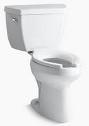 1.1 gpf Elongated  Two Piece Toilet in White