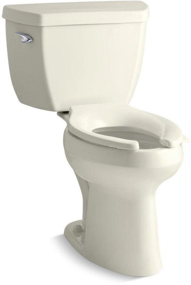 KOHLER Biscuit 1.6 gpf Elongated Two Piece Toilet 