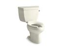 1.6 gpf Elongated Two Piece Toilet in Biscuit 
