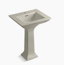 24-1/2 x 20-1/2 in. Rectangular Pedestal Sink with Base in Sandbar