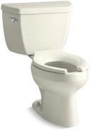 KOHLER Biscuit 1.6 gpf Elongated Two Piece Toilet 
