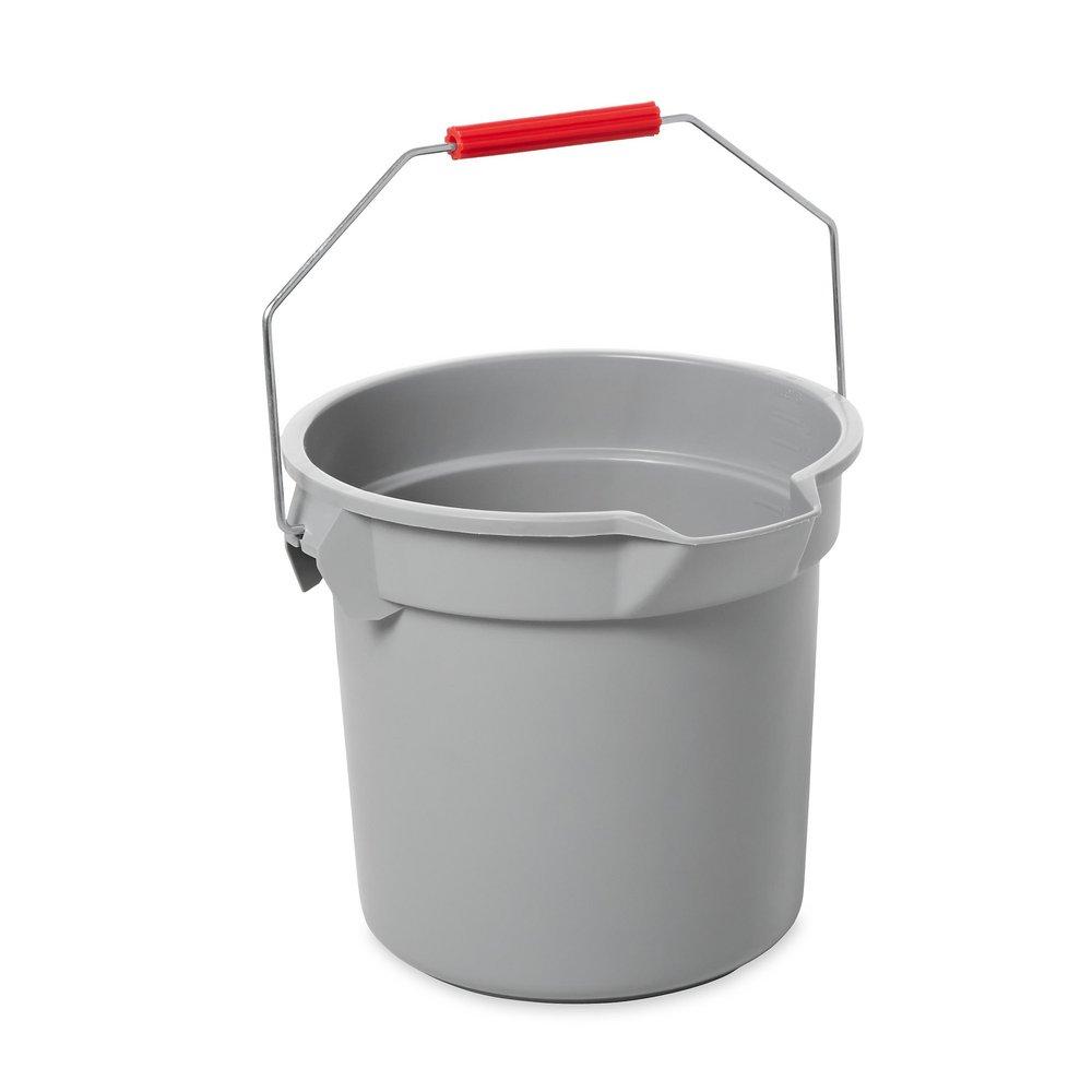 Rubbermaid Grey Round Bucket 