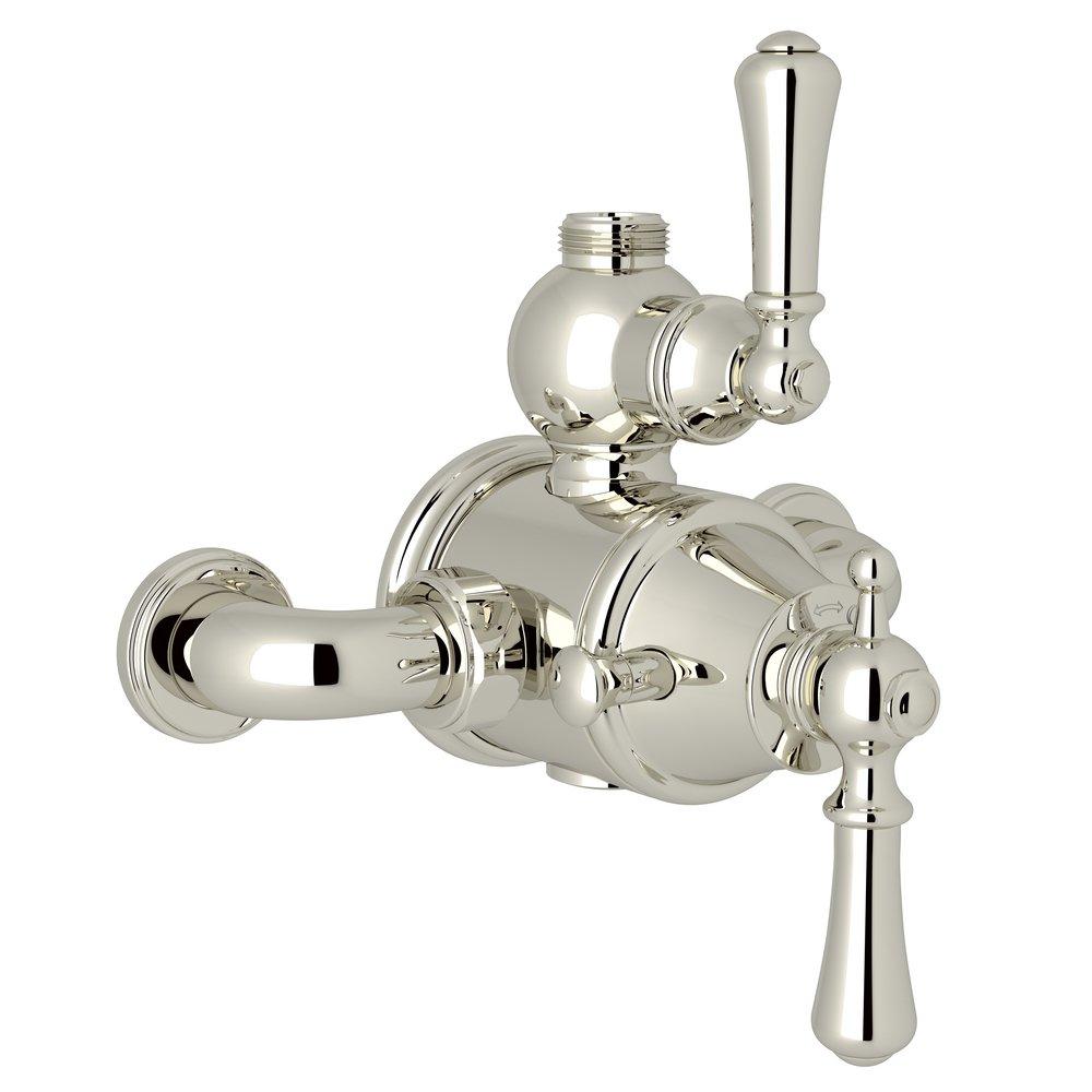 Perrin & Rowe Polished Nickel Female NPT Thermostatic Valve 