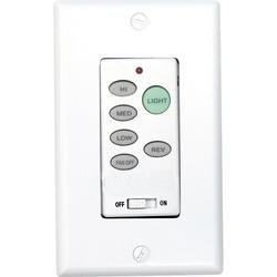 Fan Wall Control Transmitter in White