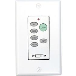 Fan Wall Control Transmitter in White