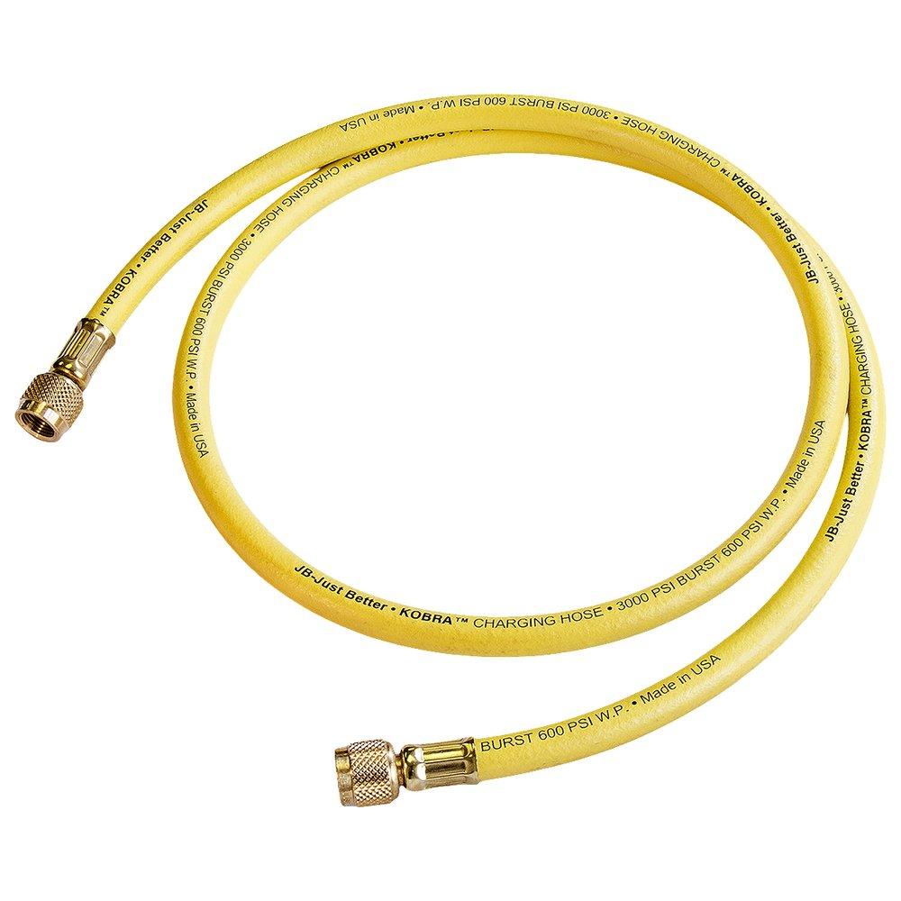 JB Industries Yellow Charging Hose in Yellow 