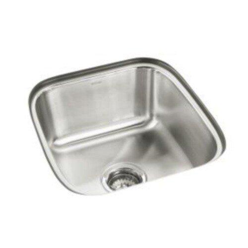 Sterling Stainless Steel 16-1/4 x 17-3/4 in. Undermount Stainless Steel Bar Sink 