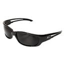 Edge Eyewear Black Safety Glasses with Black Frame 