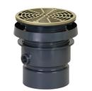 Sioux Chief Nickel Bronze Inside Caulk Plastic Floor Drain 