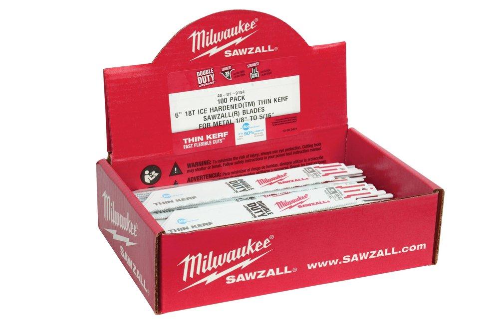 Milwaukee&reg; Silver 6 in. Metal Reciprocating Saw Blade 