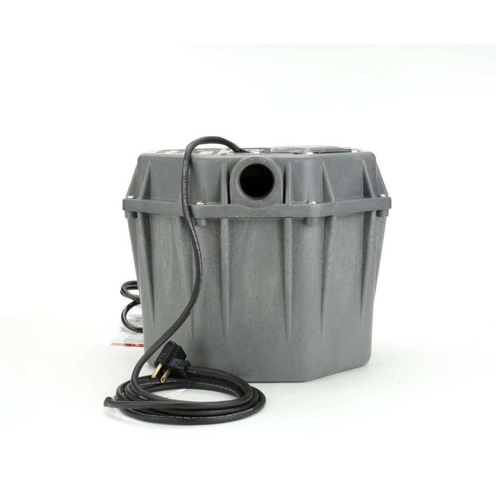 Liberty Pumps Grey 1-1/2 in. 115V 5.2A Plastic Sewage Pump 
