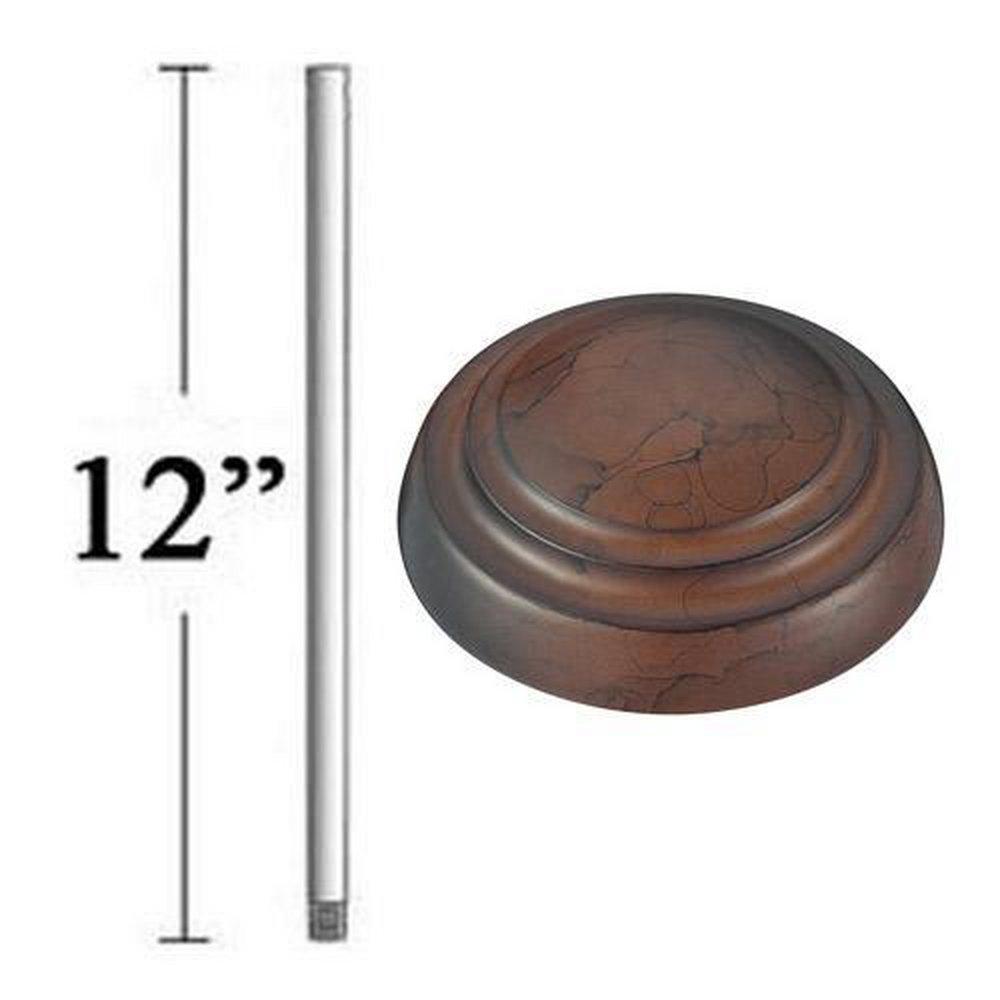 Minka Aire Volterra Bronze Ceiling Fan Downrod in Volterra Bronze 