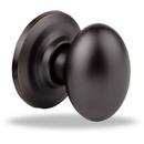 Delaney Oil Rubbed Bronze Edged Door Knob in Oil Rubbed Bronze 